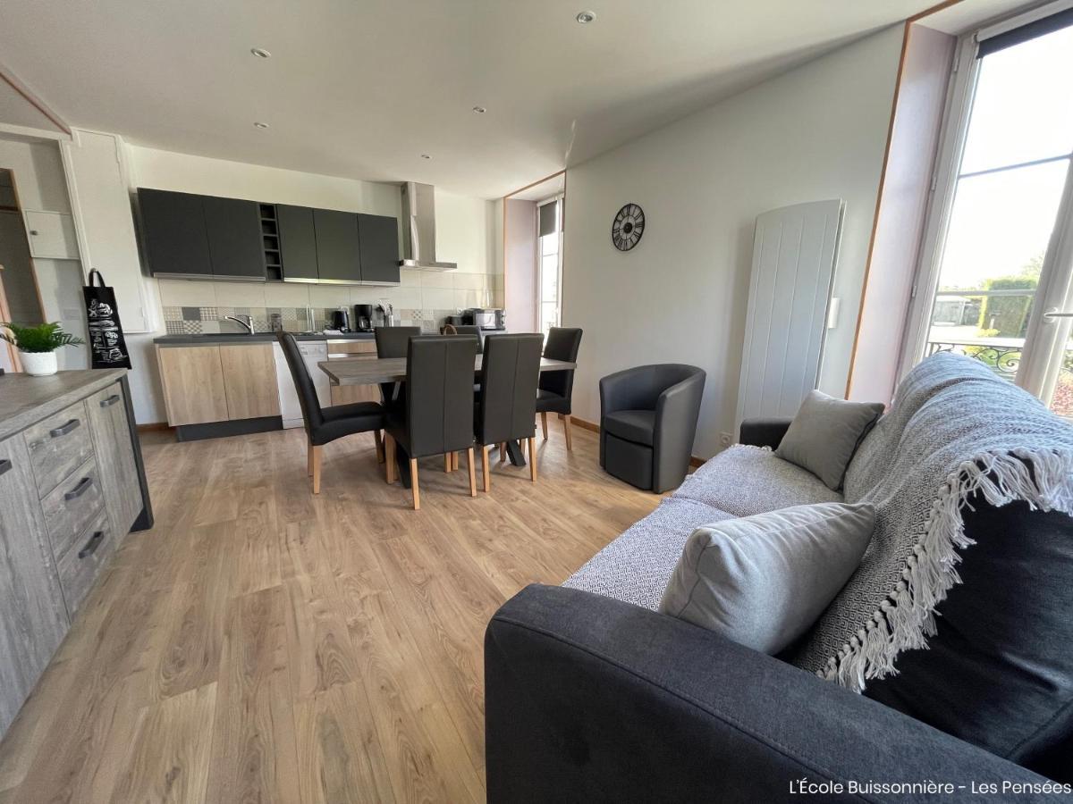 L'Ecole Buissonniere Apartment Saint-Vigor-le-Grand Exterior photo