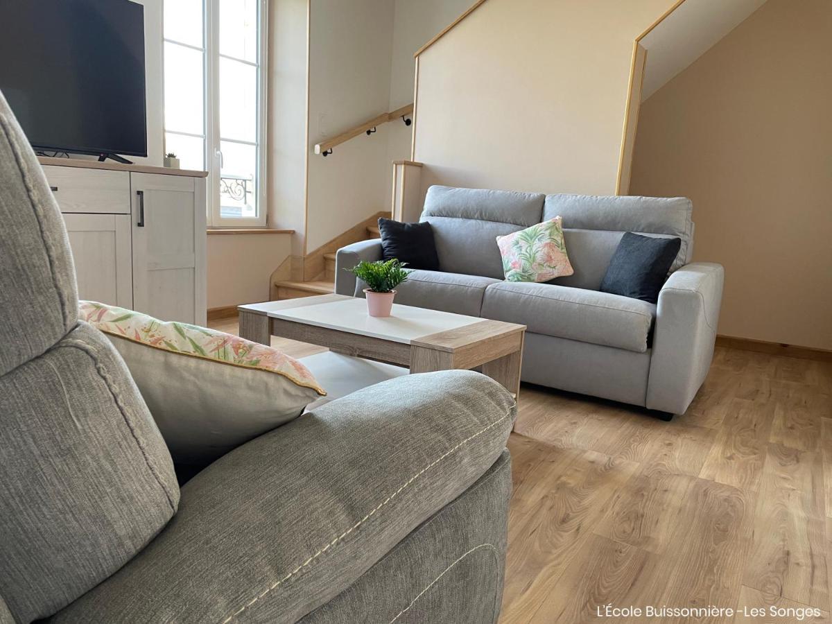L'Ecole Buissonniere Apartment Saint-Vigor-le-Grand Exterior photo