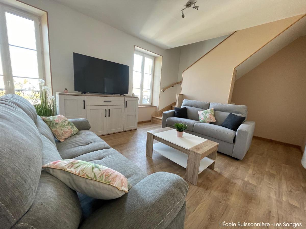 L'Ecole Buissonniere Apartment Saint-Vigor-le-Grand Exterior photo
